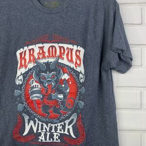 Tee Villain tshirt Krampus Winter Ale Christmas ringspun cotton medium unisex